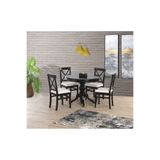 Yuvaset Home Uyar (Sadece Masa) Siyah 100*100+30 Fiskos Açılır Lake Masa
