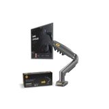YUWA Monitör Standı North Bayou Nb F80 Amortisörlü Monitör Standı Gri (17-30 Inç)-(2-9 Kg)2026model