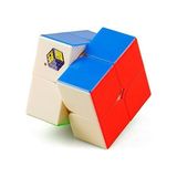 Yuxin Little Magic 2x2 Çıkartmasız Speed Cube Yuxin 2X2X2 Magic - Çok Renkli