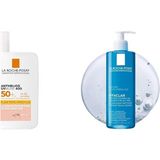 Yuz Bakim Seti-Anthelis Uvmune Fluid Gunes Kremi&Yagli Ve Sivilceye Egilimli Ciltler İcin Jel 50Ml