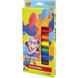 Yüz Boyası 10 Renk 1 Paket Face Paint Çevirmeli Yüz Boyası Canlı Renkler - Çok Renkli - Standart