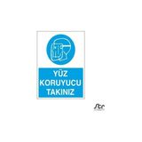 Yüz Koruyucu Takınız 60 x 90 cm