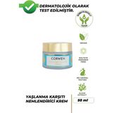 Yüz Kremi | Su Bazlı Nemlendirici Shea Yağı Alg Ekstrat Kafein Niacinamid E-Vit Panthenol