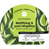 Yüz Maskesi - Nemlendirici & Işıltı Verici Matcha Tea - Porları Hedef Alan & Matlaştırıcı (1 Adet)