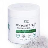 Yüz ve Vücut Bentonit KILI%100 Natural Doğal Yeşil Toz Kil 500 gr