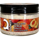 Yüz ve Vücut Peeling Scrub Kayısı 300 Ml, Cilt Temizleyici, Pürüssüzleştirici, Dolaşımı H