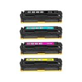 Yüzde Yüz Toner HP CF380A CF381A CF382A CF383A Pro M476 312A 4 Renk Muadil Toner