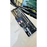 YUZDEYUZOTO 1. Sınıf Premium Pleksi ‘KOKU HEDİYELİ’ ///M BMW Uyumlu Plakalık