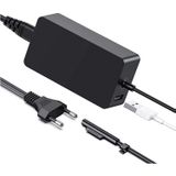 Yüzey Şarj Kablosu Yüzey Pro Şarj 44 W 15 V 2.58A Güç Kaynağı Adaptörü Microsoft Surface Pro 4/5/6 Model 1800 1963 1735 Yüzey Dizüstü Yüzey Kitap Yüzey 5 V 1A USB Bağlantı Noktası ve 1.8M Kablo ile Git