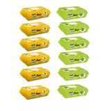 Yüzey Temizlik Havlusu Doğal Limon Yağı 6 Paket & Yüzey Temizlik Havlusu Doğal Aloe Vera Özü 6 Paket