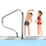 Yüzme Havuzu Güvenlik El Rayı Havuz El Rayı, El Kepçe Rayı Hızlı Kurulum, Paslanmaz Çelik Yüzme Havuzu Merdiven Korkuluk (Yükseklik 80cm/31.5'') (Kalınlık: 1.5mm)