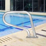 Yüzme Havuzu Güvenlik El Rayı Havuz Küpeşte İnsanlaşmış Yüzme Havuzu Merdiven Rayı 32x22.5 İnç Spa Küpeşte 304 Paslanmaz Çelik Malzeme Havuz Korkuluk | Komple Aksesuarlar (1 adet)