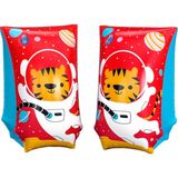 Yüzme Kolluğu 5-12 Yaş, Astro Tiger Sevimli Hayvan Figürlü Havuz Deniz Simidi 30X15 cm