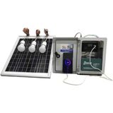 Yüzüak Taşınabilir Solar Sistem 3 Lamba Sınırsız Telefon Şarjı