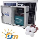 Yüzüak Taşınabilir Solar Sistem 4 Ampul ile 8 Saat Aydınlatma ve Sınırsız Telefon Şarjı ABS Plastik