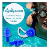 Yüzücüler için Kulak Ve Burun Tıkayıcı Havuz Seti Deniz Kulak Ve Burun Tıkacı Set