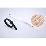 Yüzük Ölçüsü Alma Ai Parmak Yüzük Ölçer Aparatı Ring Sizer Yüzük Ölçme Ölçü Seti 2 Adet