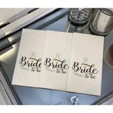 Yüzüklü Bride To Be Parti Peçetesi 16'lı - 2-Beyaz