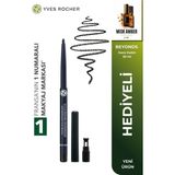 Yves Rocher 0.35 gr Suya Dayanıklı Asansörlü Göz Kalemi 24 Saat Kalıcı Formül Siyah