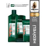 Yves Rocher 3'lü Yağlı Saç Bakım Seti Arındırıcı Şampuan Saç Kremi ve Peeling Maskesi