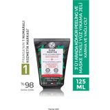 Yves Rocher 3ü1 Arada Kömür Peeling ve Maske Etkili Yüz Yıkama Jeli 125 ml Sivilce Eğilimli Ciltler İçin