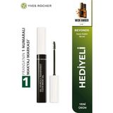 Yves Rocher 48 Saat Kalıcı Fiber Fırçalı Kaş Sabitleyici Maskara 4 ml Doğal Görünüm Şeffaf