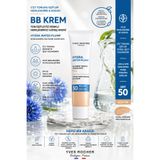 Yves Rocher Açık Ton Renkli Nemlendirici Güneş Kremi SPF 50 - Cilt Tonu Eşitleyici Işıltılı BB Krem - 40 ml