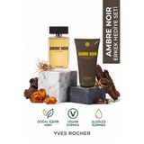 Yves Rocher Ambre Noir Erkek Hediye Seti EDT Parfüm ve Saç Vücut Şampuanı Odunsu Baharatlı Ambre Noir Erkek Hediye Seti-BYD