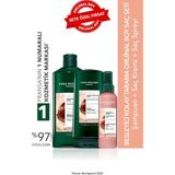 Yves Rocher Besleyici Kolay Tarama Orjinal Boy Saç Seti- Şampuan 300ML & Saç Kremi 200ML & Saç Spreyi 150 ml - Renkli
