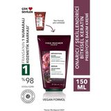 Yves Rocher Bitkisel Keratin Bakım Kremi - Tüm Saçlar/onarıcı / Şekillendirici / Reparation -PREBIYOTIK,VEGAN-150ML - Renkli