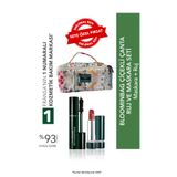 Yves Rocher BloominBag Çiçekli Çanta Ruj ve Maskara Seti-Ruj -Nude Kiraz Çiçeği 3.5 gr & Maskara 7.8ml