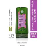 Yves Rocher Bukle Belirginleştirici Vegan Saç Kremi 200 ml Kıvırcık ve Dalgalı Saçlar İçin Doğal İçerik