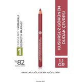 Yves Rocher Eflatun Renkli Tahta Dudak Kalemi 1.1 gr Kremsi Dokusu ile Mükemmel Dudak Çerçevesi