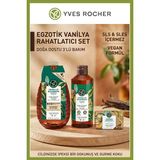 Yves Rocher Egzotik Vanilya Duş Bakım Seti Refill 600 ml + Duş Jeli 400 ml + Sabun 80 G Vegan