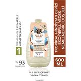 Yves Rocher Eko Refill Yedek Duş Jeli-Nemlendirici Tropikal Hindistan Cevizi- SLS,SLES İçermez,Vegan- 600ml - 600 ml