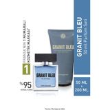 Yves Rocher Granit Bleu EDT 50 ml Parfüm Seti Hediyelik Tipi Şık Tasarım ile Özel Sunum