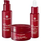 Yves Rocher Gündüz Rutin Seti- Dolgunlaştırıcı Bitkisel Kolajen ve Hyaluronik Bakım/ Lift Pro Collagene Dolgunlaştırıcı Serum, Bakuchiol Serum ve Gündüz Kremi