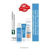 Yves Rocher Hydra Water Plump 3’lü Nem Bakım Seti -Açık Orta - Serum 30 Ml&göz Kremi 15 Ml&bb Krem 40 ml