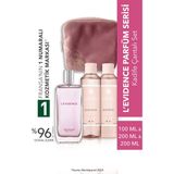 Yves Rocher Kadife Çantalı Evidence ve L'evidence Parfüm Seti 100 ml EDP Hediyelik Ürün