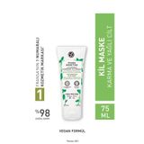 Yves Rocher Karma ve Yağlı Cilt, Arındırıcı, Temizleyici, Matlaştırıcı Prebiyotik Kil Maske-Pure Menthe-75ml
