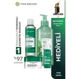 Yves Rocher Karma & Yağlı Cilt Bakım Seti – Gözenek Sıkılaştırıcı, Temizleyici ve Onarıcı