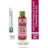 Yves Rocher Konsantre Duş Jeli - Nemlendirici Enerjik Frambuaz & Nane -Sls,sles İÇERMEZ,VEGAN-100ML - 100 ml
