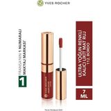 Yves Rocher Mat Bitişli Ultra Yoğun Pigmentli Likit Ruj 12 Saat Kalıcı 7 ml 112. Bordo - 112 Bordo