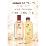 Yves Rocher Monoi EDT Kadın Parfüm 100 ml Ve Nemlendirici Vücut Yağı 100 ml Set - Egzotik Yaz Kokulu Bronz Bakım MONOI-PARFUM-BODYOIL-DUOSET-100ML