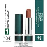 Yves Rocher Nemlendirici Vegan Mat Ruj Kremsi Doku Yoğun Pigment 3.5 G 105. Nude - 105 Nude
