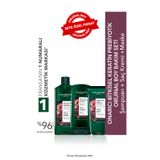 Yves Rocher Onarıcı Bitkisel Keratin Prebiyotik Orijinal Boy Bakım Seti -Şampuan 300 ml & Saç Kremi 200 ml & Mas