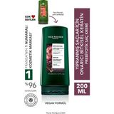 Yves Rocher Onarıcı Bitkisel Keratin Prebiyotik Saç Kremi - Yıpranmış Saçlar / Reparation - Vegan -200ML - Renkli