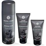 Yves Rocher Tıraş Köpüğü 200ML, Balsam 100ML, Yüz ve Sakal Bakım Kremi 50ML Erkek Bakım Seti