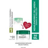 Yves Rocher Yeni Karma ve Yağlı Ciltler Için Gözenek Sıkılaştırıcı ve Nemlendirici Jel Dokulu Krem 50ML