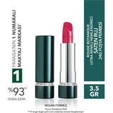 Yves Rocher Yeni Saten Ruj Yoğun Pigment Nemlendirici Nude Kahve Vegan Kalıcı 3.5 G 240. Fuşya Pembesi